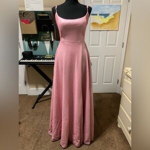 Stunning Pink Evening Gown